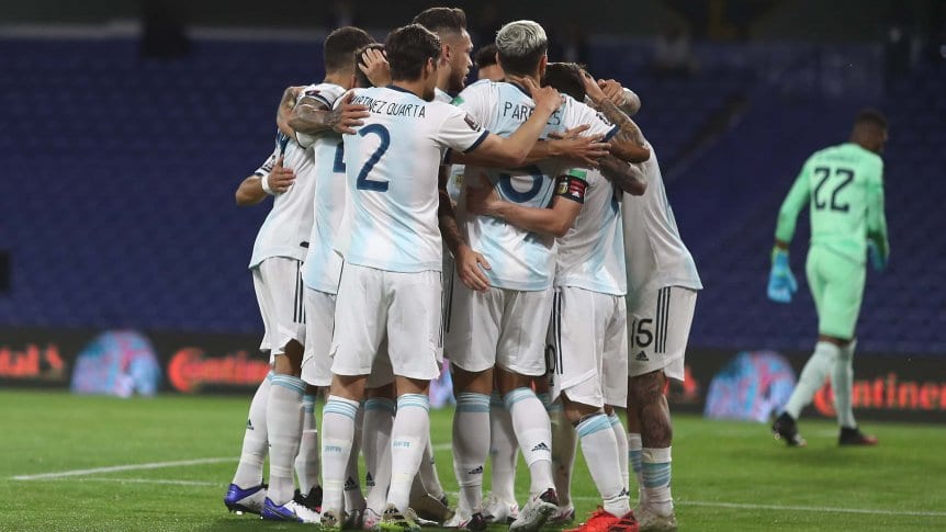 argentina festejo grupal