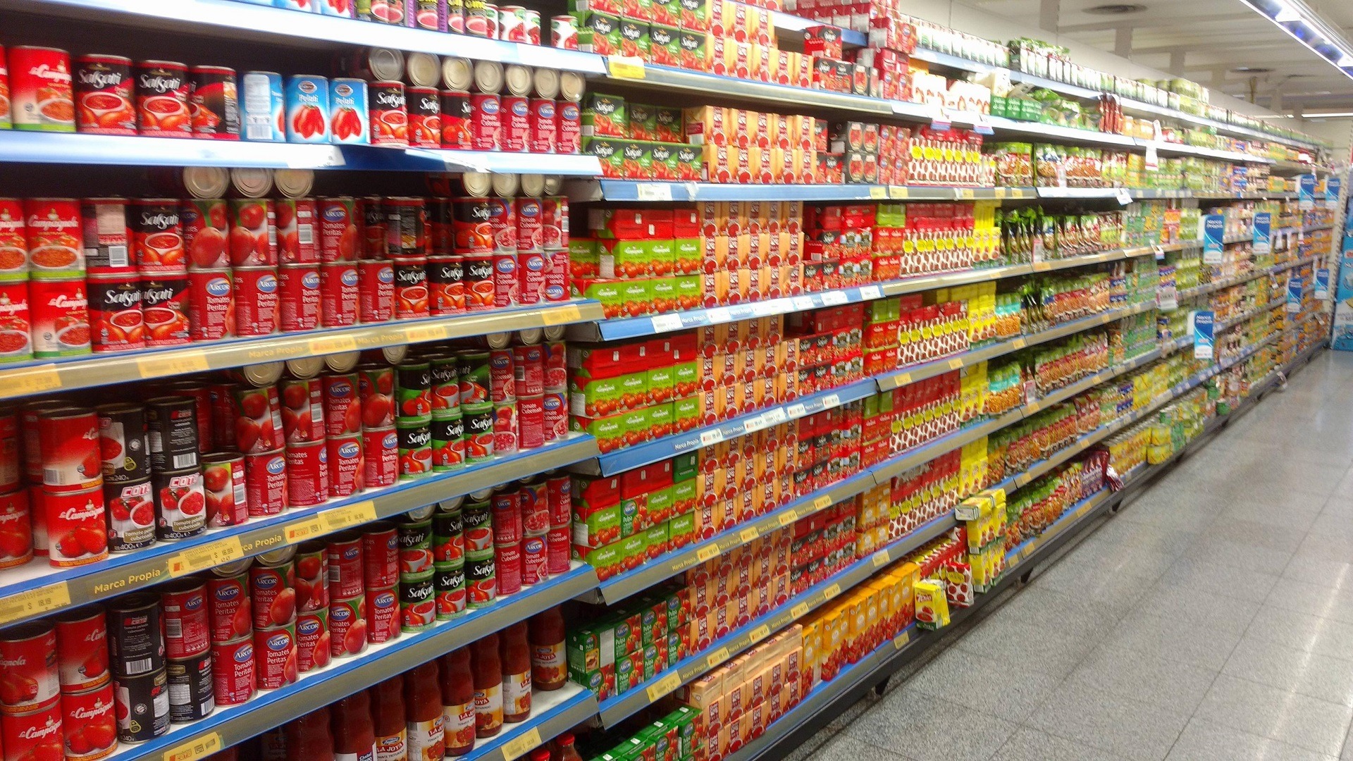 Gondola supermercado