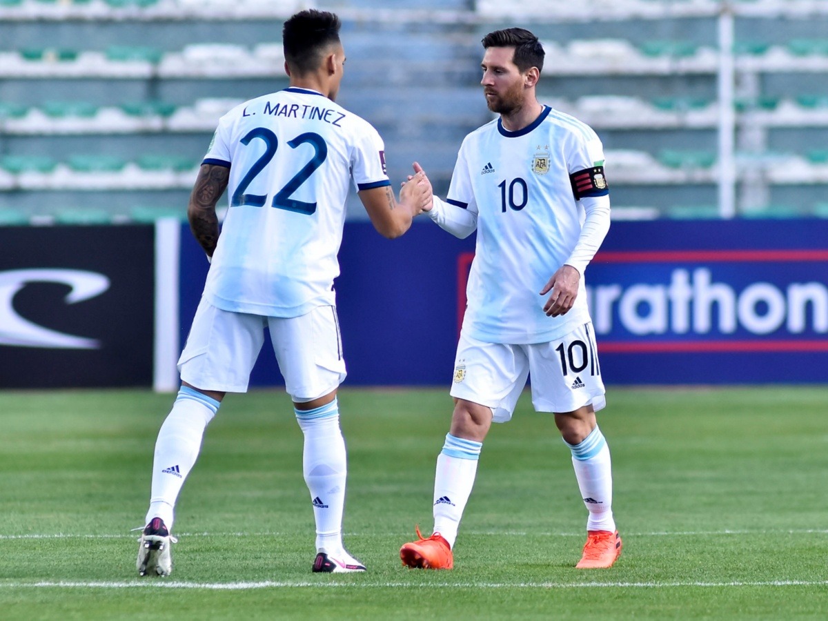 lautaro martinez seleccion argentina lionel