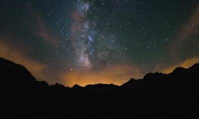 cielo estrellado en la sierra de gredos
