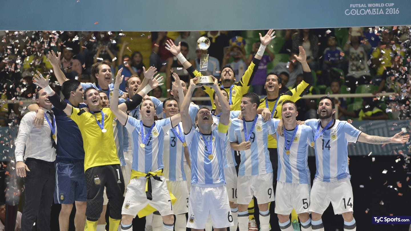 argentina campeon del mundial de futsal en colombia