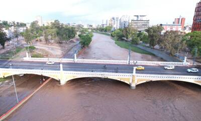 costanera rio crecido
