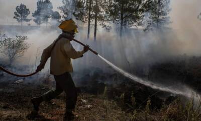 incendio corrientes apagado