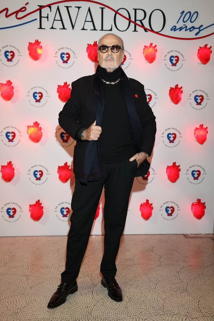 Gino Bogani en la gala por los 100 anos de Rene Favaloro en el Teatro Colon