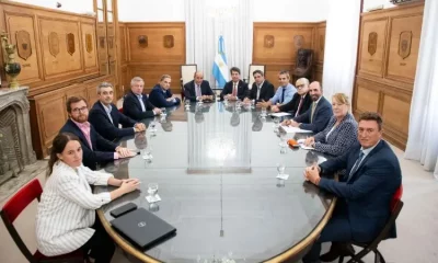 Guillermo Francos reunido con HCF Pichetto 08 04 24